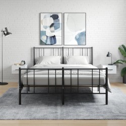 Tables de chevet murales 2 pcs blanc 35x35x20 cm 