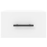 Tables de chevet murales 2 pcs blanc 35x35x20 cm 