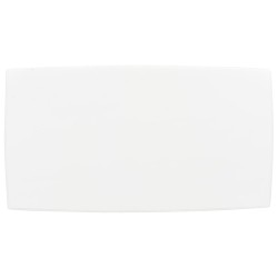 Table basse Blanc 110x60x40 cm Bois de pin massif 