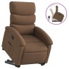 Fauteuil inclinable Marron Tissu 