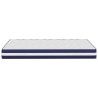 Matelas à ressorts ensachés dureté moyenne 140x190 cm 