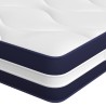 Matelas à ressorts ensachés dureté moyenne 140x190 cm 