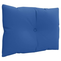 Coussins de palette lot de 3 bleu royal tissu 