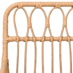 Ensemble à manger de jardin 5pcs Résine tressée 