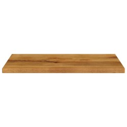 Dessus de table 90x50x3,8 cm rectangulaire bois massif manguier 