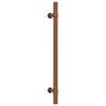 Poignées d'armoire 20 pcs bronze 192 mm acier inoxydable 