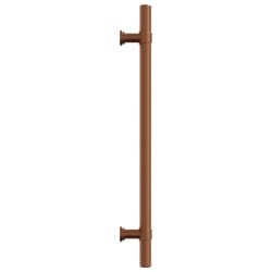 Poignées d'armoire 20 pcs bronze 192 mm acier inoxydable 