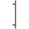 Poignées d'armoire 20 pcs bronze 192 mm acier inoxydable 