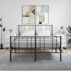 Tables de chevet 2 pcs blanc 40x35x69 cm bois d’ingénierie 