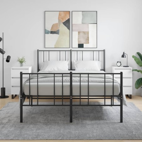 Tables de chevet 2 pcs blanc 40x35x69 cm bois d’ingénierie 