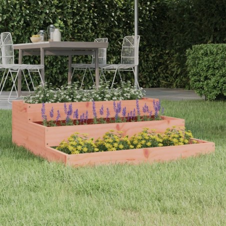Jardinière 78x78x27 cm Bois de douglas massif 