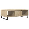 Table basse chêne sonoma 104x60x35 cm bois d'ingénierie 