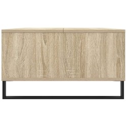 Table basse chêne sonoma 104x60x35 cm bois d'ingénierie 
