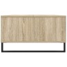 Table basse chêne sonoma 104x60x35 cm bois d'ingénierie 