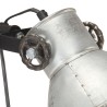 Lampadaire avec 2 abat-jour Argenté E27 Fonte 