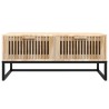 Table basse 80x40x35 cm Bois d'ingénierie et fer 