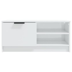 Meubles TV 2 pcs Blanc brillant 80x35x36,5 cm Bois d'ingénierie 