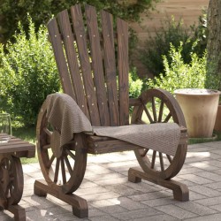 Chaises de jardin Adirondack lot de 4 bois de sapin massif 