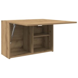 Armoire murale de bain chêne artisanal bois d'ingénierie 