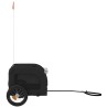 Remorque de vélo pour animaux de compagnie noir 