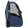 Chariot pour animaux de compagnie 3 en 1 Design Bleu 48 x 32 x 57 cm Tissu Oxford 