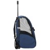 Chariot pour animaux de compagnie 3 en 1 Design Bleu 48 x 32 x 57 cm Tissu Oxford 