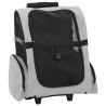 Chariot pour animaux de compagnie 3 en 1 Gris 48 x 32 x 57 cm Tissu Oxford 