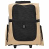 Chariot pour animaux de compagnie 3 en 1 Design Sable 48 x 32 x 57 cm Tissu Oxford 