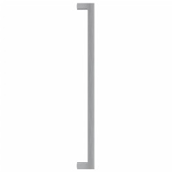 Poignées d'armoire 20 pcs argenté 320 mm acier inoxydable 