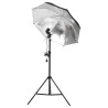 Kit de studio photo avec éclairage et toile de fond 