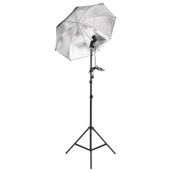Kit de studio photo avec éclairage et toile de fond 