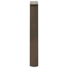 Pieds de table basse en forme de V, 2 pièces, acier naturel, 38 x (42-43,3) cm 
