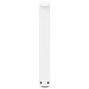 Pieds de table basse en forme de V, 2 pièces, blanc, 38 x (42-43,3) cm, acier 