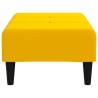 Repose-pied Jaune 78x56x32 cm Velours 