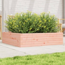 Jardinière 90x90x23 cm bois massif douglas 