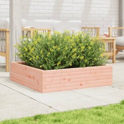 Jardinière 90x90x23 cm bois massif douglas 