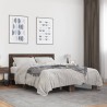 Cadre de lit sans matelas chêne marron 140x200 cm 