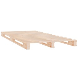 Lit de palette 90x200 cm bois de pin massif 