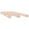 Lit de palette 90x200 cm bois de pin massif 