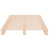 Lit de palette 90x200 cm bois de pin massif 