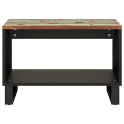 Table basse 60x50x40 cm bois de récupération massif 