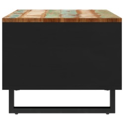 Table basse 60x50x40 cm bois de récupération massif 