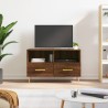 Meuble TV Chêne marron 80x36x50 cm Bois d'ingénierie 