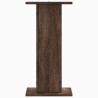 Supports de haut-parleurs 2 pcs chêne marron bois d'ingénierie 