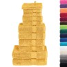 Ensemble de serviettes de qualité supérieure SOLUND 12 pcs doré 