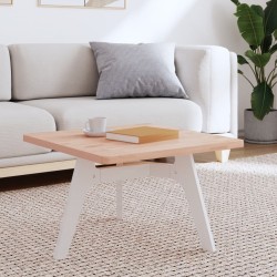 Dessus de table 60x60x2,5 cm carré bois massif de hêtre 