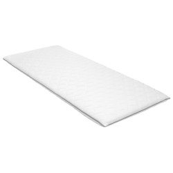 Sur-matelas 90 x 200 cm Mousse à mémoire de forme Visco 6 cm 