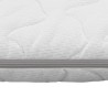Sur-matelas 90 x 200 cm Mousse à mémoire de forme Visco 6 cm 