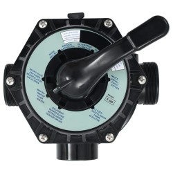 Soupape  à multi-voies pour filtre à sable ABS 1,5" 6 voies  