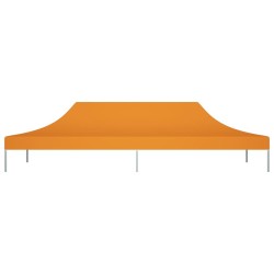 Toit de tente de réception 6x3 m Orange 270 g/m² 